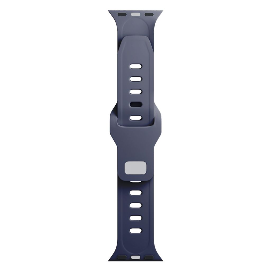 3mk Silikon Kockarmband till Apple Watch 38/40/41mm  - Grå