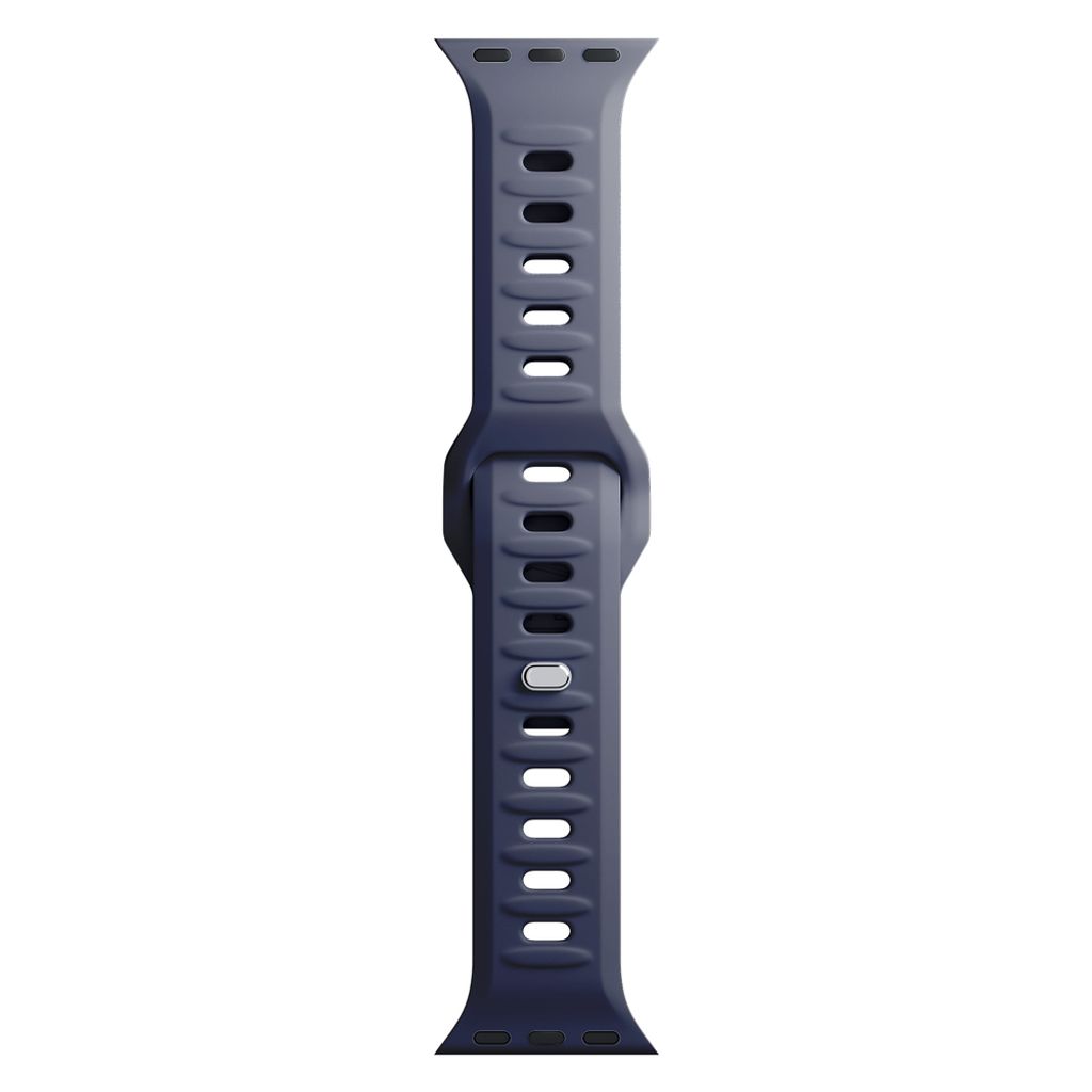 3mk Silikon Kockarmband till Apple Watch 38/40/41mm  - Grå