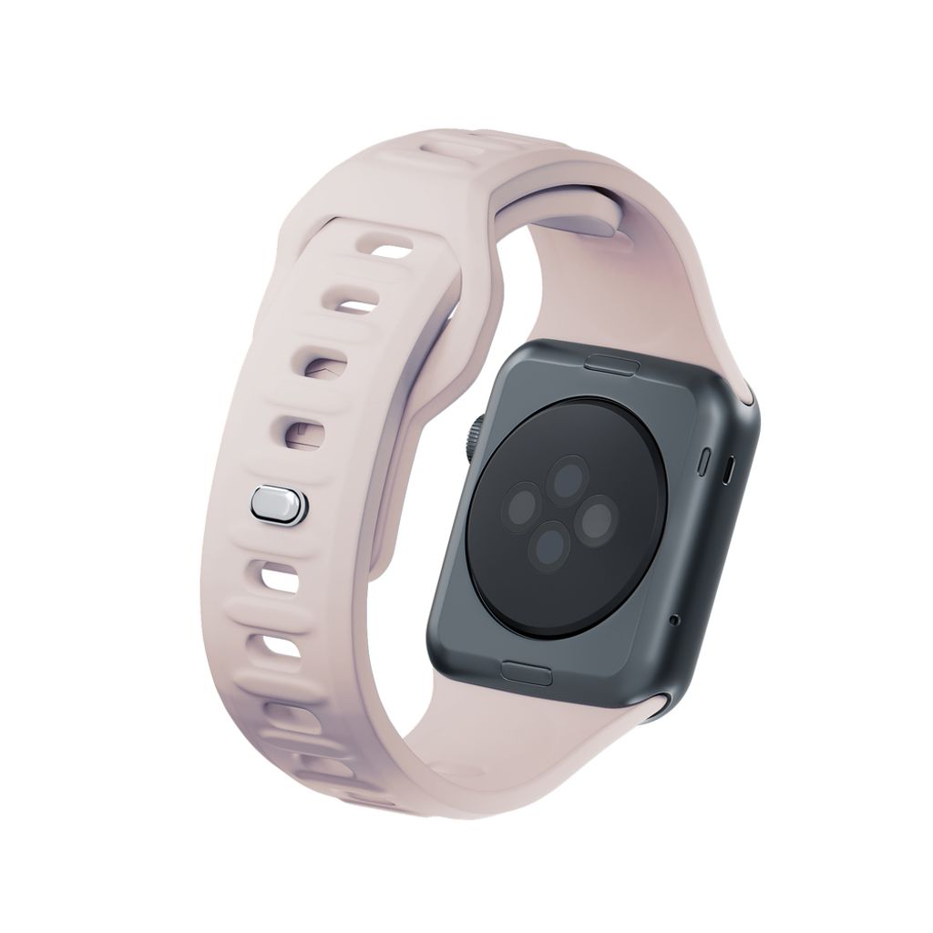 3mk Silikoni Kellonranneke Apple Watch 42/44/45/49mm - Burgundi