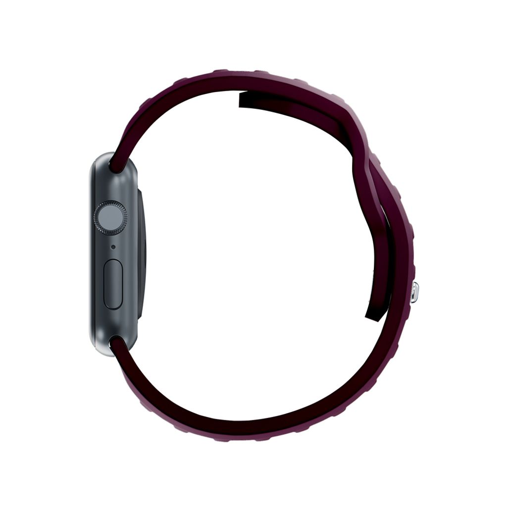 3mk Silikoni Kellonranneke Apple Watch 42/44/45/49mm - Burgundi