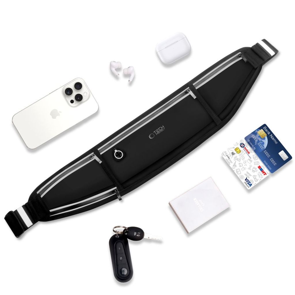 Tech-Protect M3 urheiluvyölaukku – musta