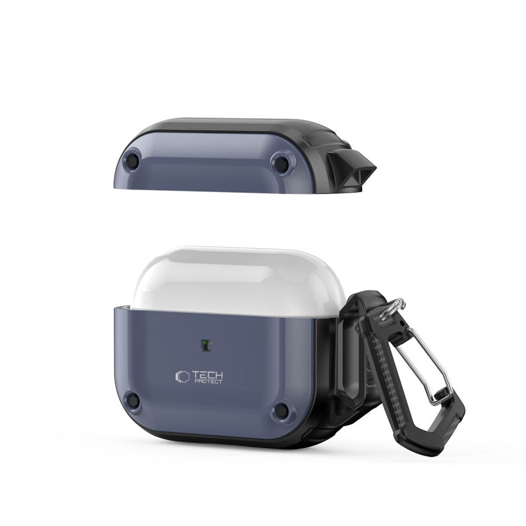 Tech-Protect Rough Hook Case for AirPods Pro 1 / 2 - Blue