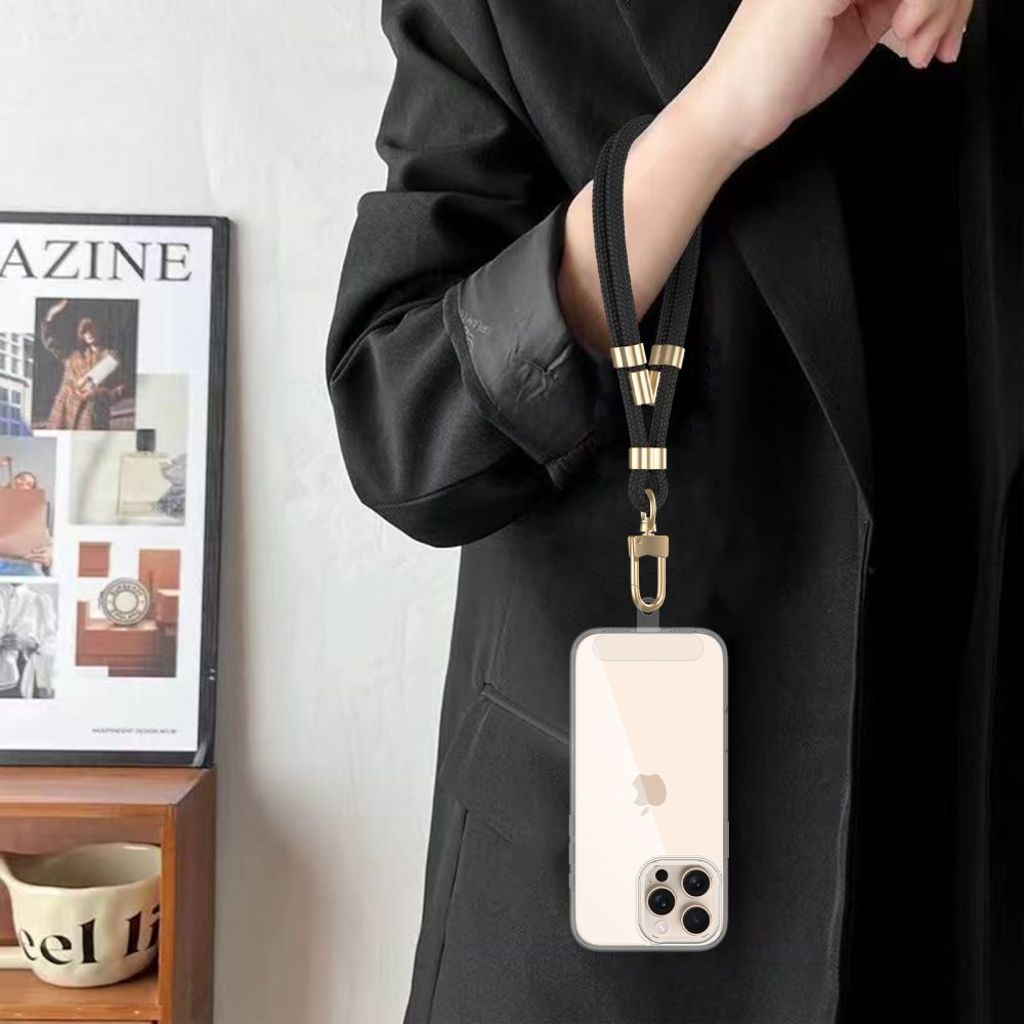 Tech-Protect C4S puhelinhihna – musta