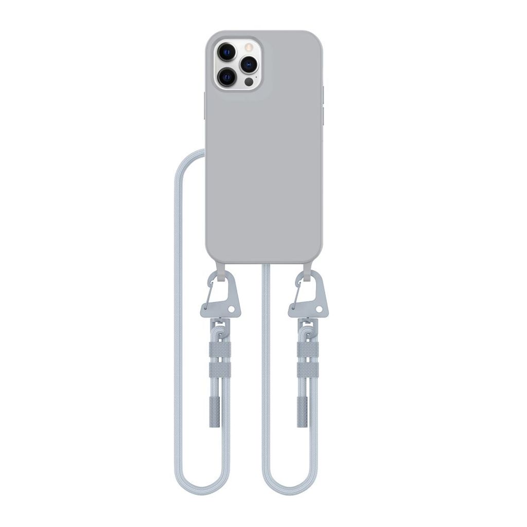 Tech-Protect MagNecklace MagSafe Deksel til iPhone 12/12 Pro - Grå