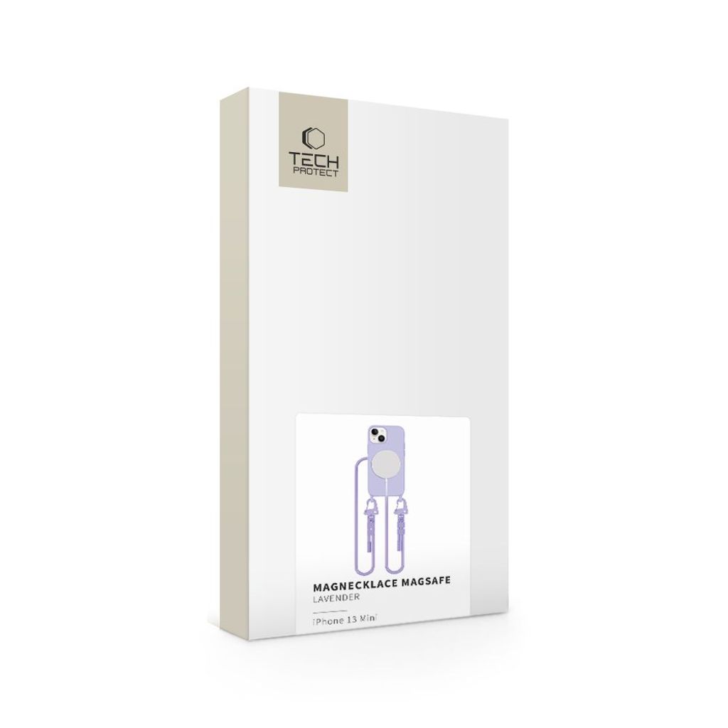 Tech-Protect MagNecklace MagSafe Skal till iPhone 13 Mini - Lavender