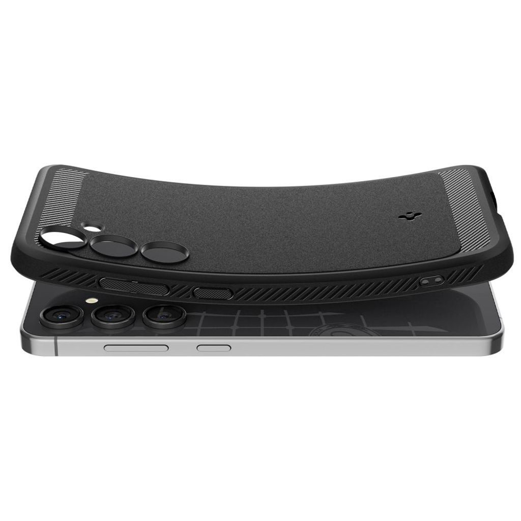 Spigen Rugged Armor Deksel til Samsung Galaxy S24 FE - Svart