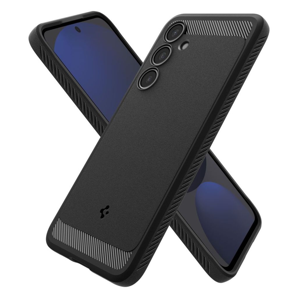 Spigen Rugged Armor Deksel til Samsung Galaxy S24 FE - Svart