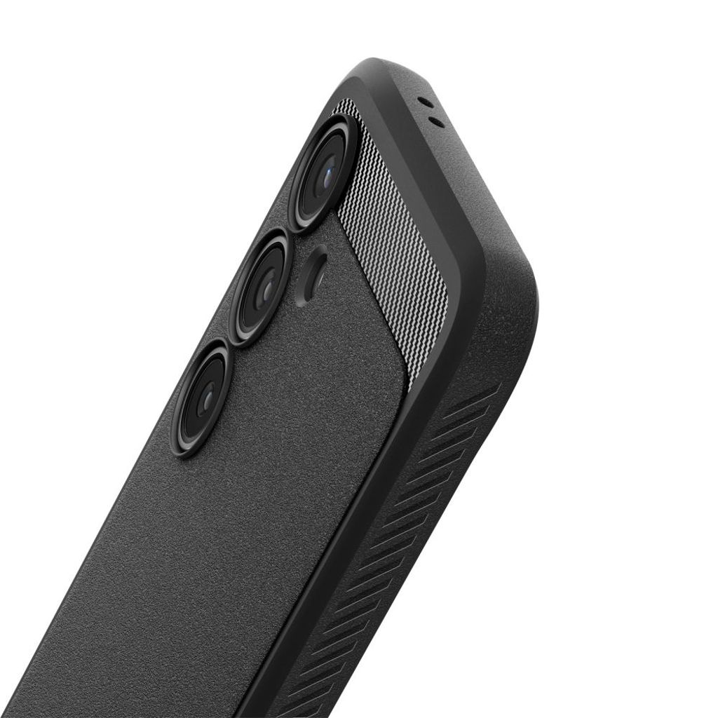 Spigen Rugged Armor Deksel til Samsung Galaxy S24 FE - Svart