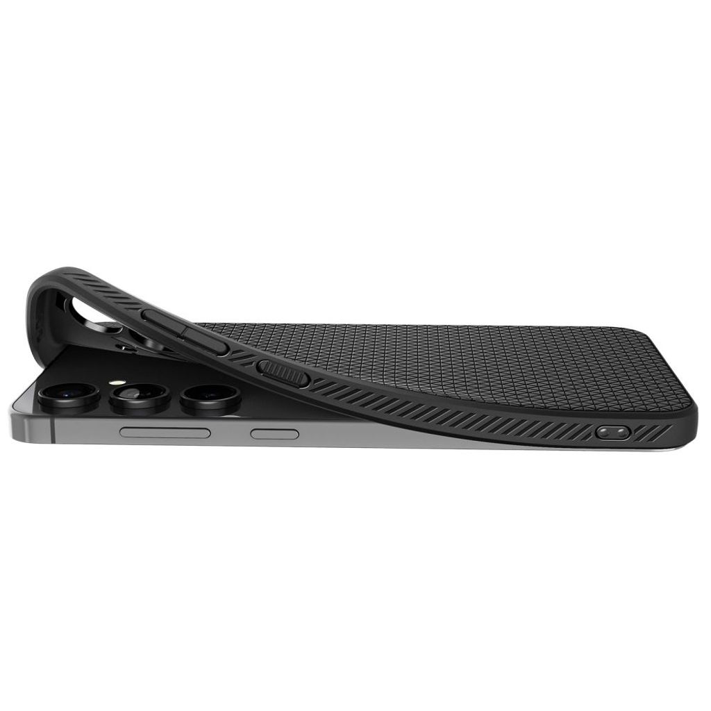 Spigen Liquid Air Deksel til Samsung Galaxy S24 FE - Svart