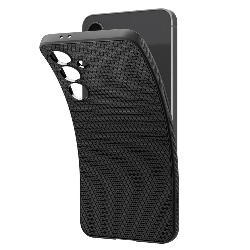 Spigen Liquid Air Deksel til Samsung Galaxy S24 FE - Svart