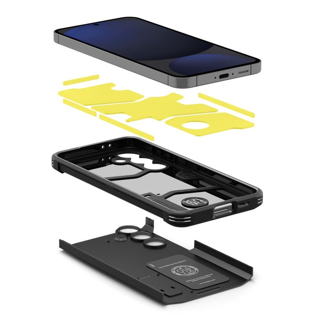 Spigen Tough Armor Deksel til Samsung Galaxy S24 FE - Svart
