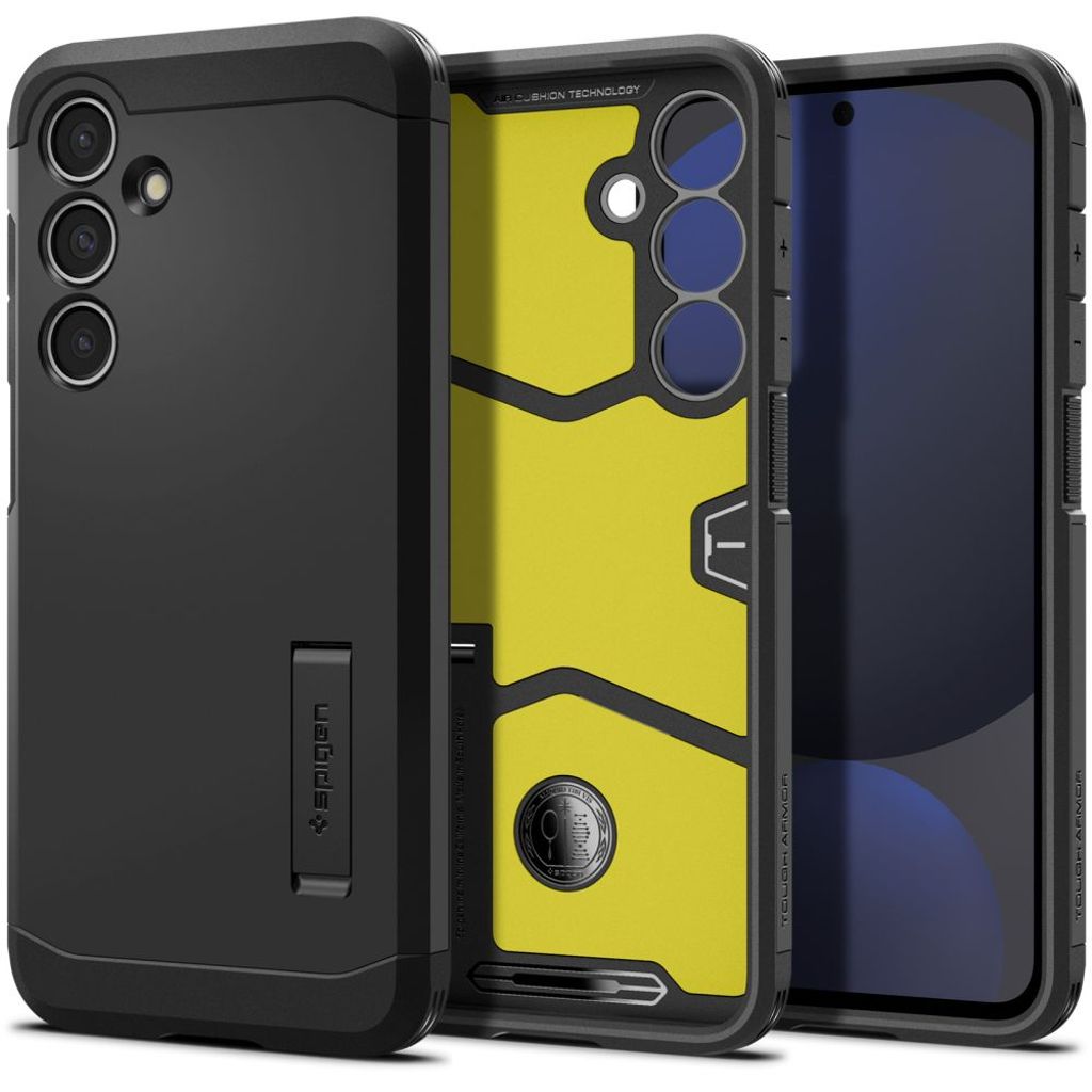 Spigen Tough Armor Deksel til Samsung Galaxy S24 FE - Svart