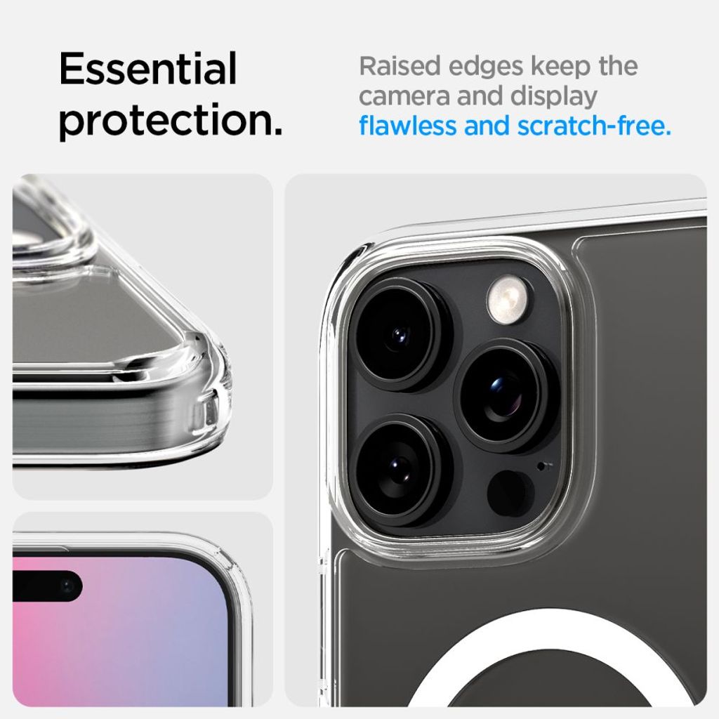 Spigen Ultra Hybrid MagSafe Deksel til iPhone 16 Pro Max - Hvit