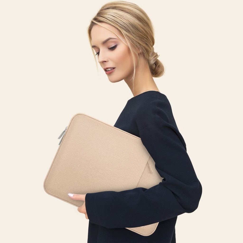 Tech-Protect Sleevy Laptop Case 13–14 Inches – Beige