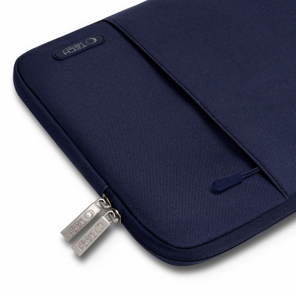 Tech-Protect Sleevy Laptop Case 13–14 Inch – Navy Blue