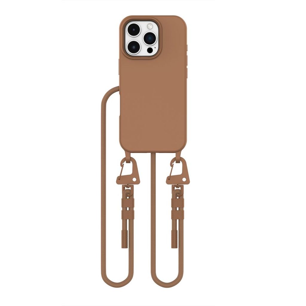 Tech-Protect MagNecklace MagSafe Deksel til iPhone 16 Pro Max - Brun