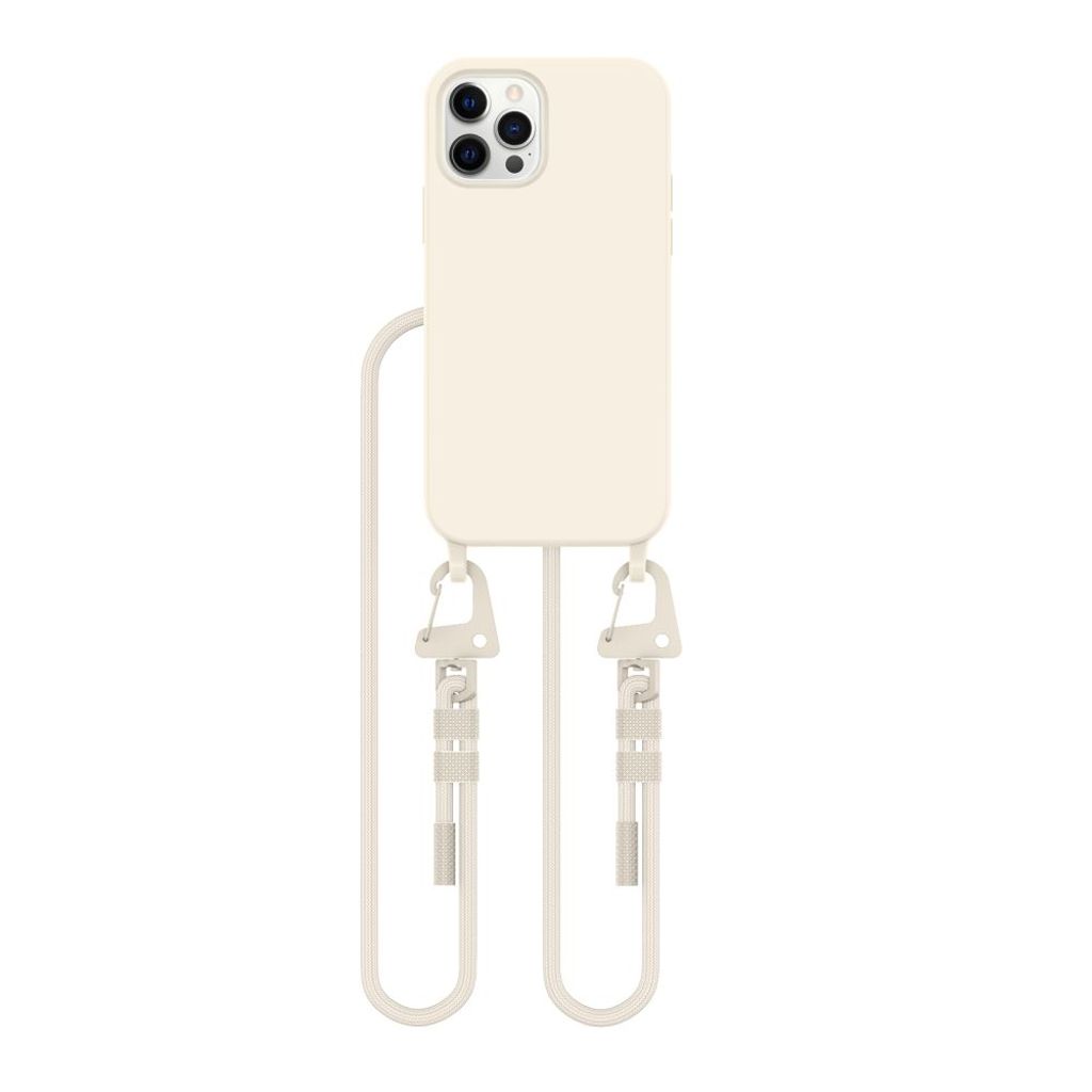 Tech-Protect MagNecklace MagSafe Deksel til iPhone 12/12 Pro - Beige
