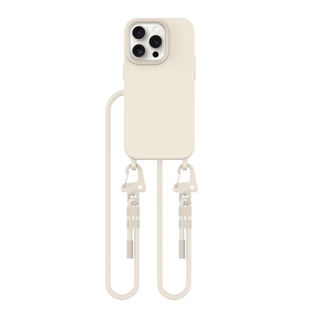 Tech-Protect MagNecklace MagSafe Cover til iPhone 14 Pro - Beige
