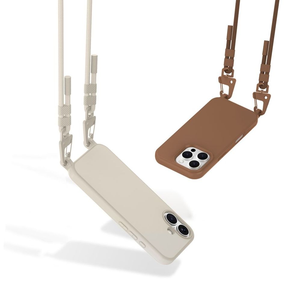 Tech-Protect MagNecklace MagSafe Cover til iPhone 14 Pro - Brun