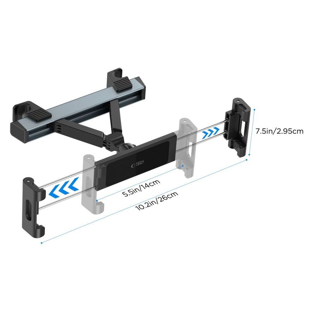 Tech-Protect V3 pääntueteline älypuhelimelle – Musta