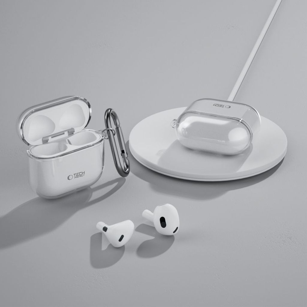Tech-Protect FlexAir Case for AirPods 4 - Transparent