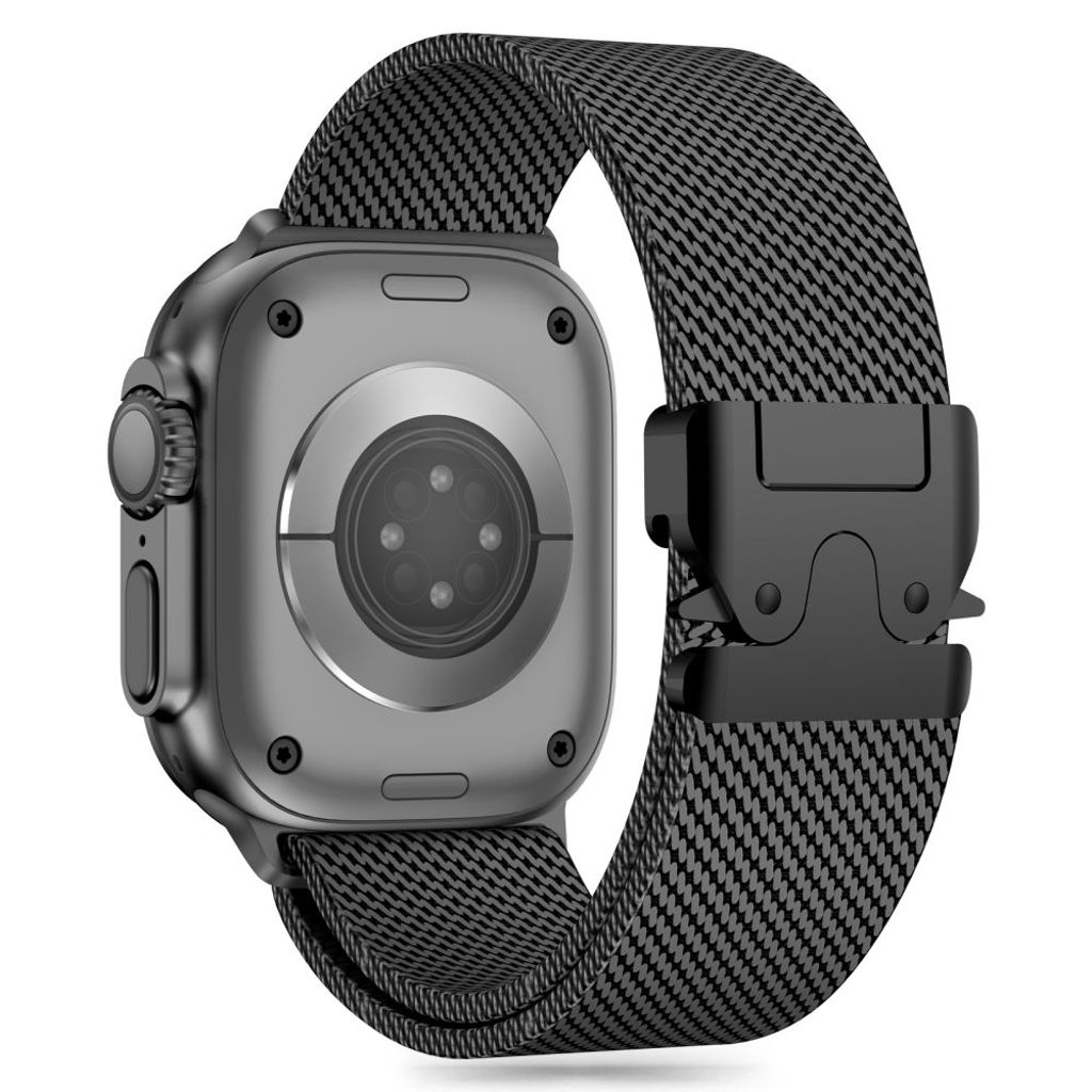 Tech-Protect Milano Klokkereim til Apple Watch 44/45/46/49 mm - Svart