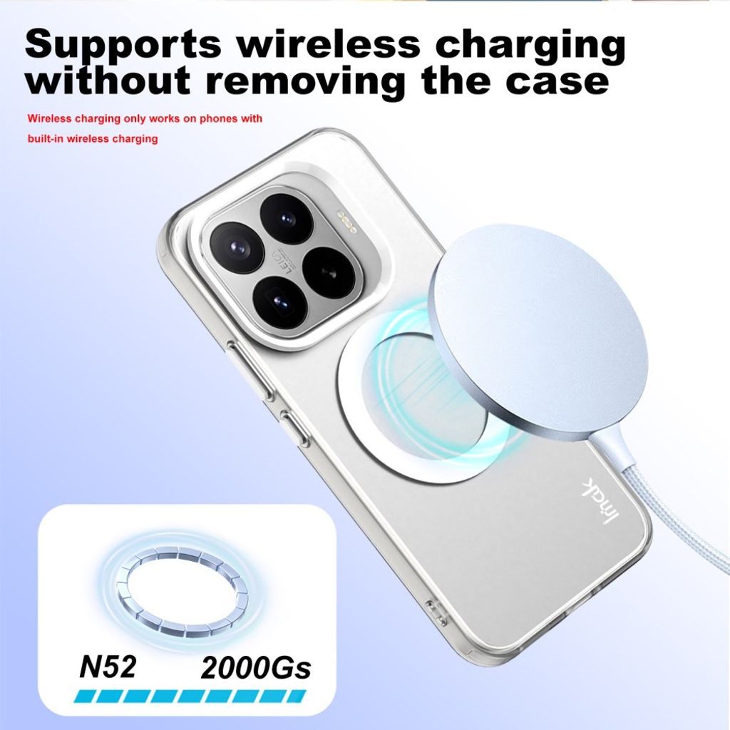 IMAK Xiaomi 17T MagSafe Deksel - Hvit