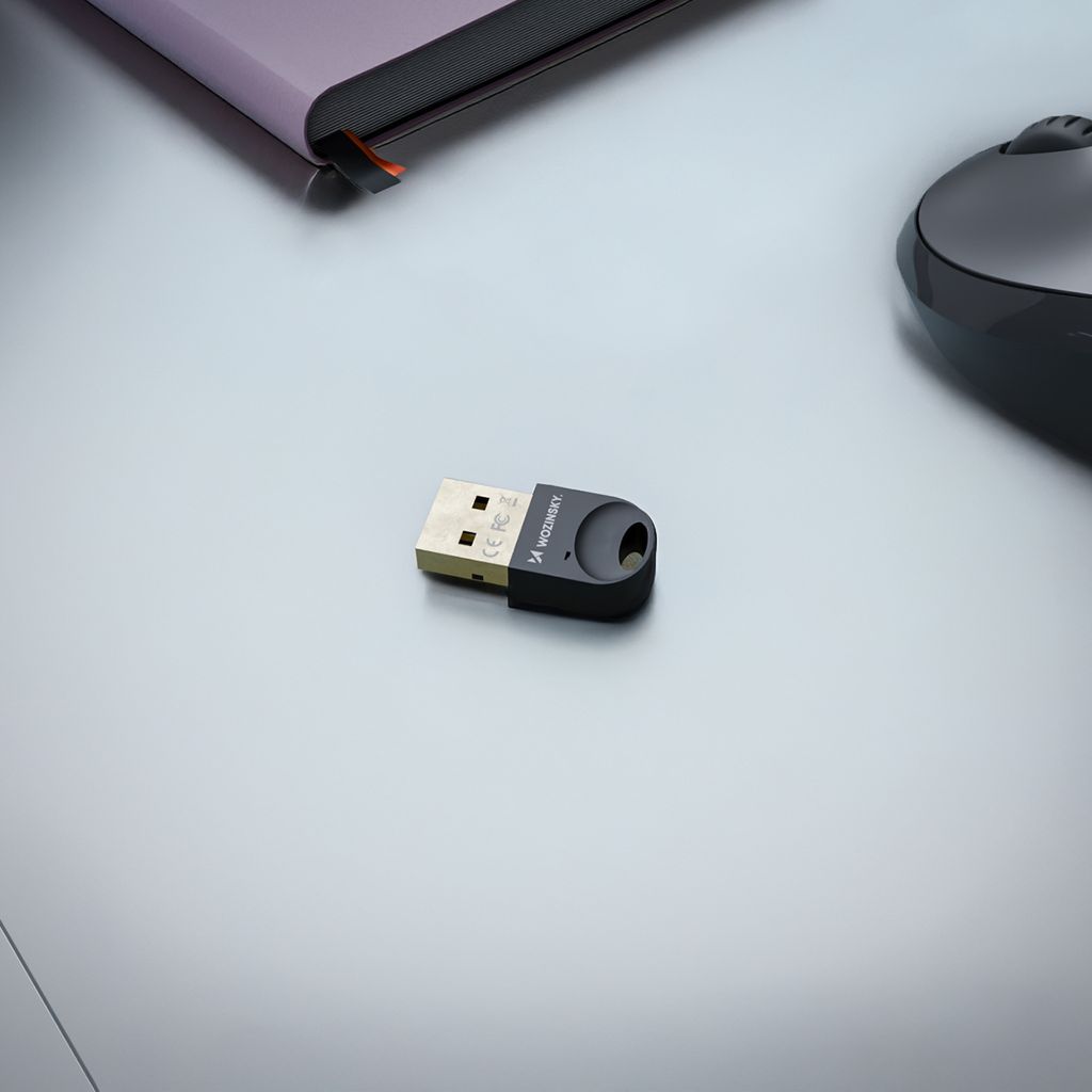 Mini Bluetooth 5.4 Adapter Wozinsky WUSB54YS USB-A svart