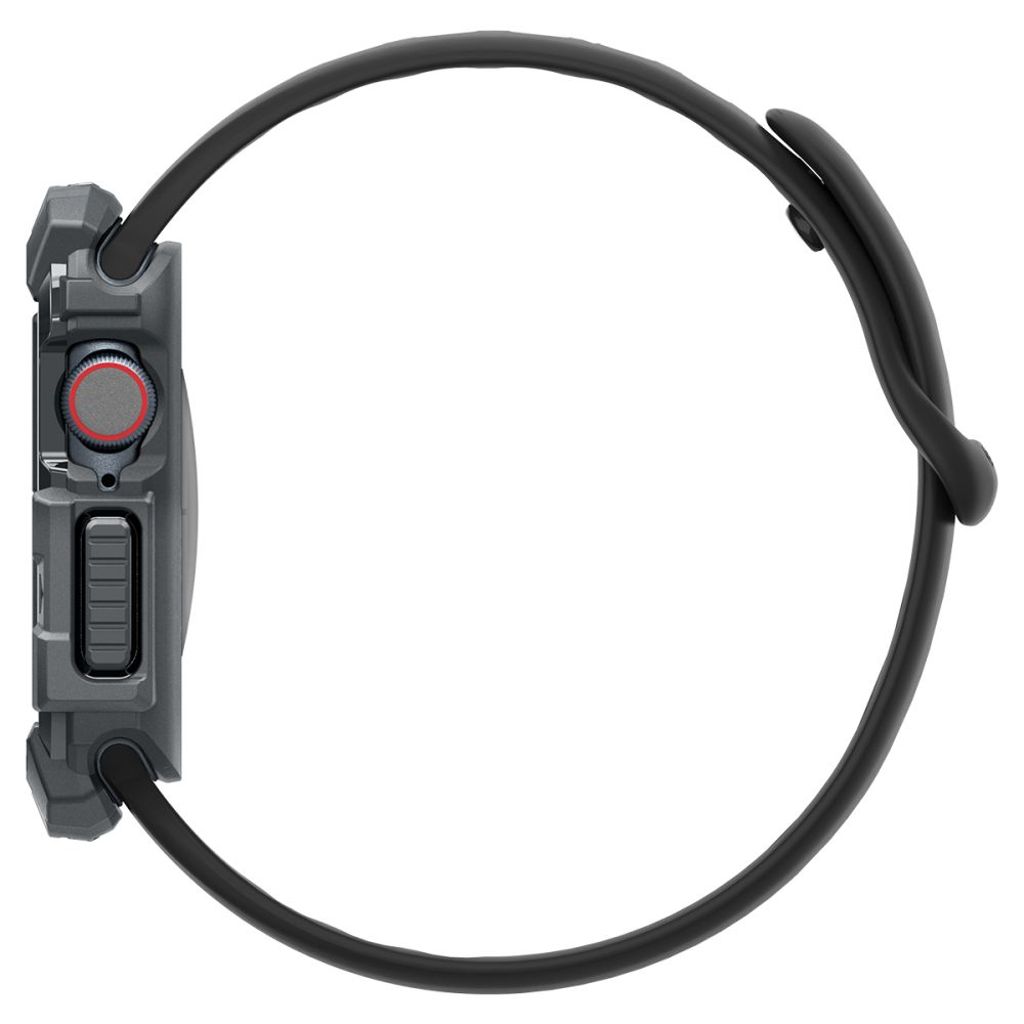 Spigen Rugged Armor Deksel til Apple Watch 10 46mm - Grå