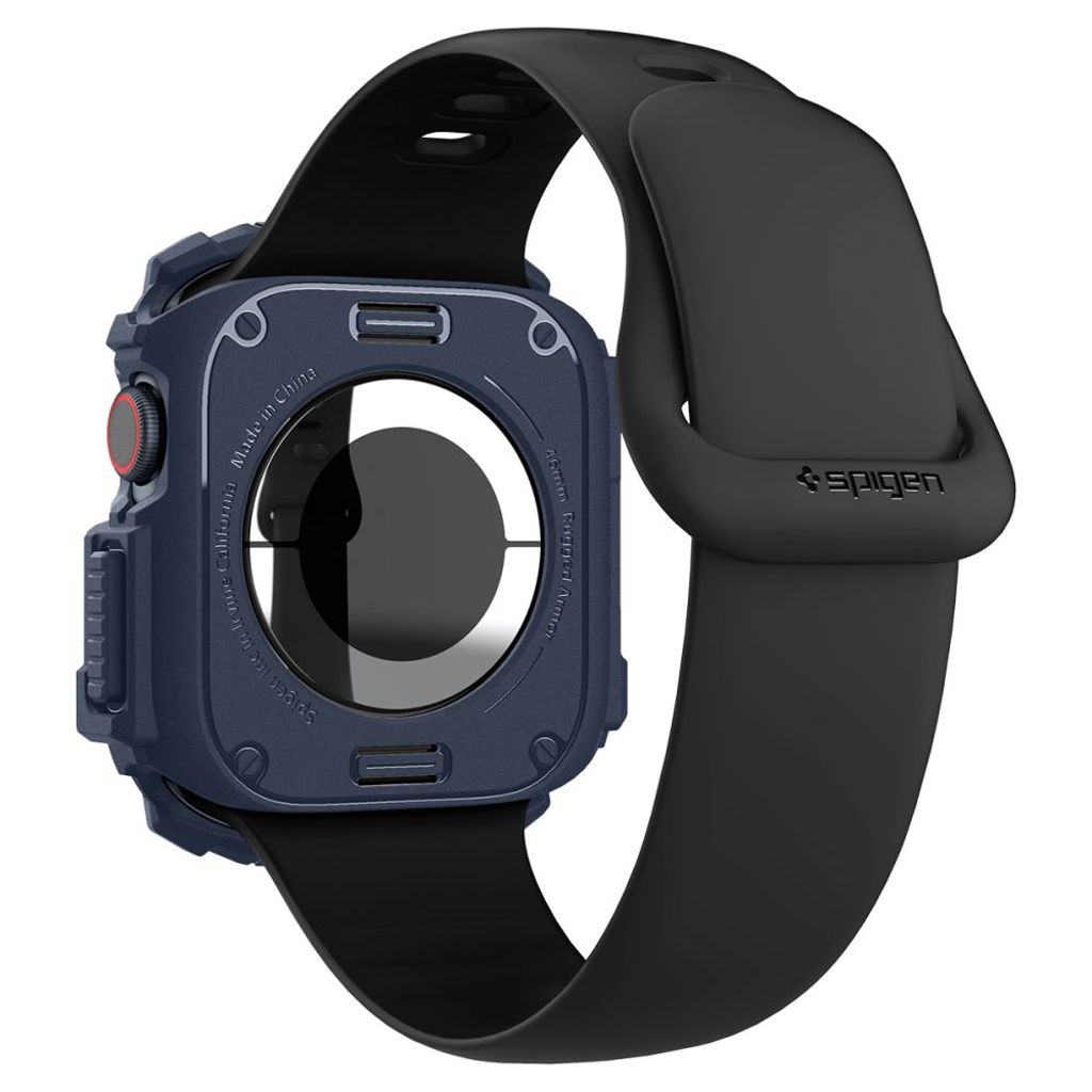 Spigen Rugged Armor Deksel til Apple Watch 10 46mm - Marineblå