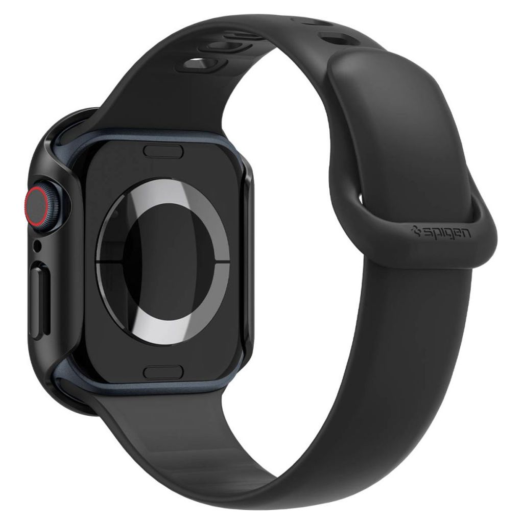 Spigen Thin Fit Deksel til Apple Watch 10 46mm - Svart