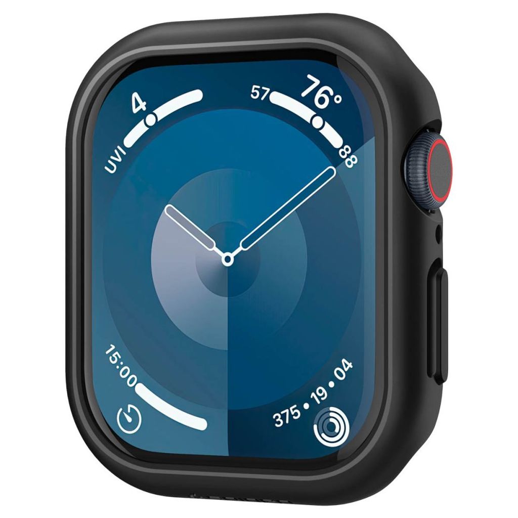 Spigen Thin Fit Deksel til Apple Watch 10 46mm - Svart