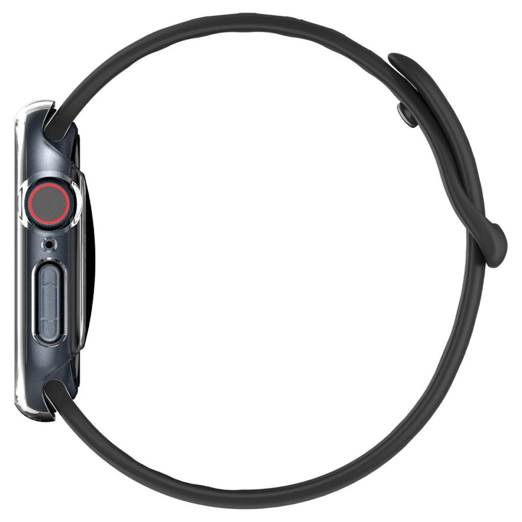 Spigen Thin Fit Deksel til Apple Watch 10 46mm - Gjennomsiktig