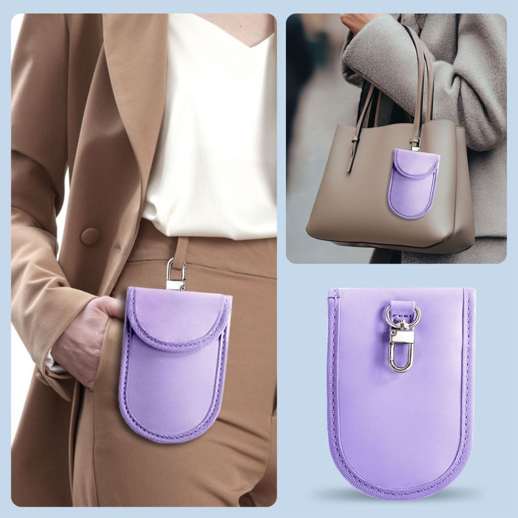 Tech-Protect KLR100 RFID-blockerande nyckelfodral – Lila