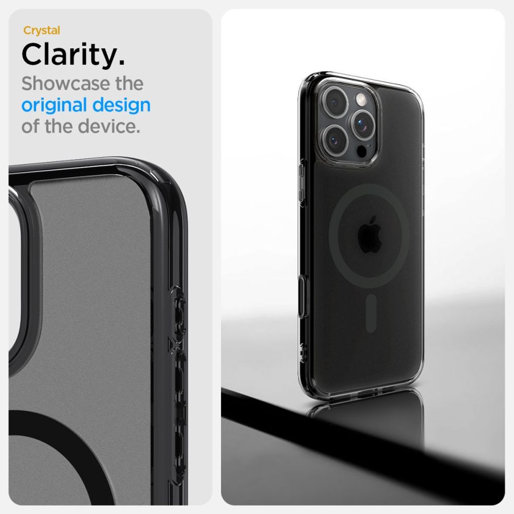 Spigen Ultra Hybrid MagSafe Deksel til iPhone 16 Pro Max - Svart