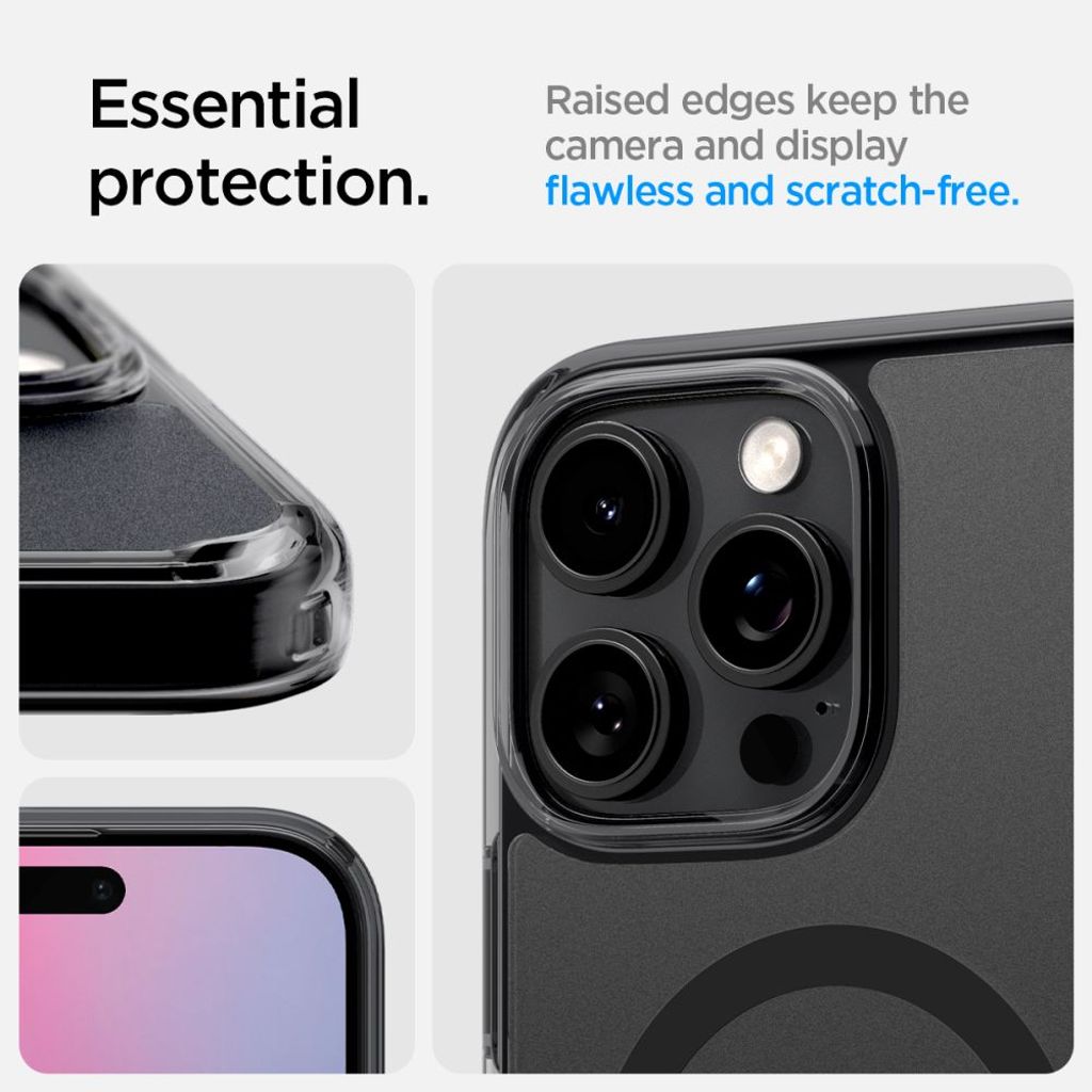 Spigen Ultra Hybrid MagSafe Deksel til iPhone 16 Pro Max - Svart