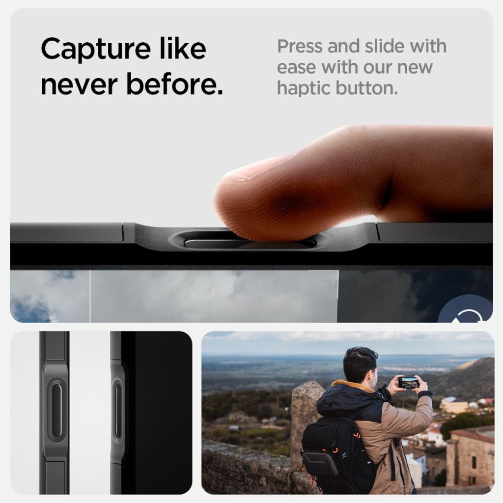 Spigen Tough Armor MagSafe Deksel til iPhone 16 Pro Max - Svart