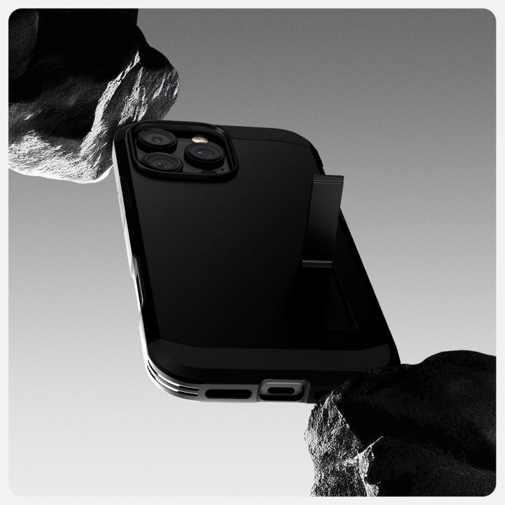 Spigen Tough Armor MagSafe Deksel til iPhone 16 Pro Max - Svart