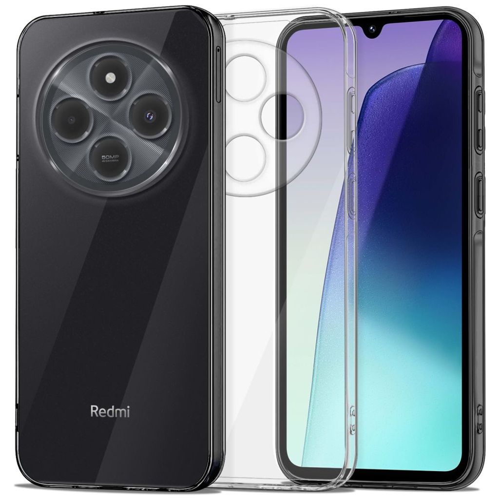 Tech-Protect FlexAir+ Skal till Xiaomi Redmi 14C / Poco C75 - Transparent