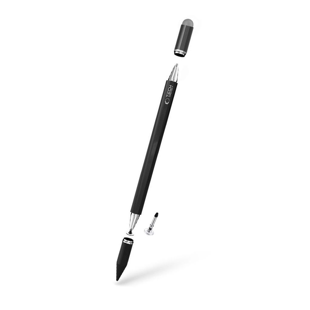 Tech-Protect USP200 stylus-kynä > 3 kärkeä > Passiivinen – Musta