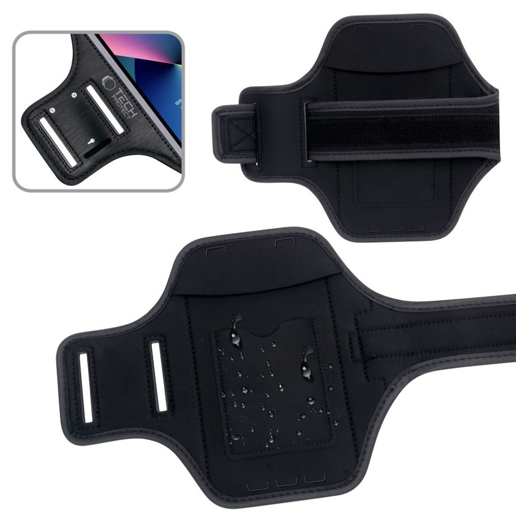 Tech-Protect M4 urheiluranneke – Musta