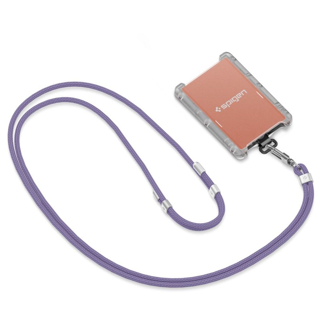 Spigen universal phone strap set crossbody and wrist – purple