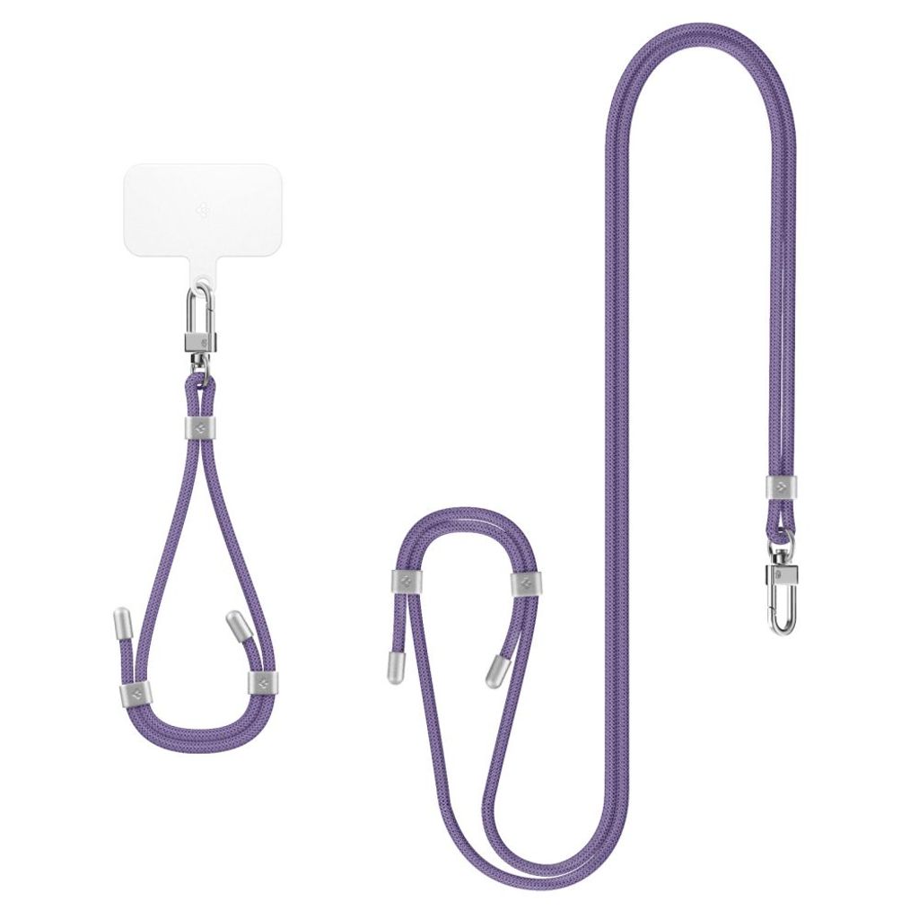 Spigen universal phone strap set crossbody and wrist – purple