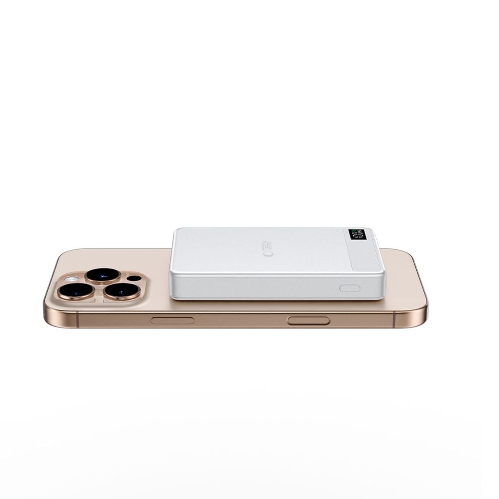 Powerbank Tech-Protect PB33 LifeMag MagSafe 5000mAh – sølv