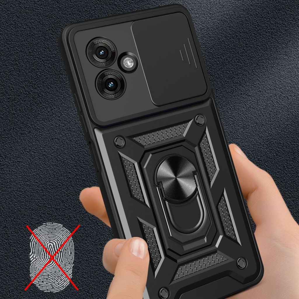 Tech-Protect CamShield Pro Skal till Motorola Moto G55 5G - Svart