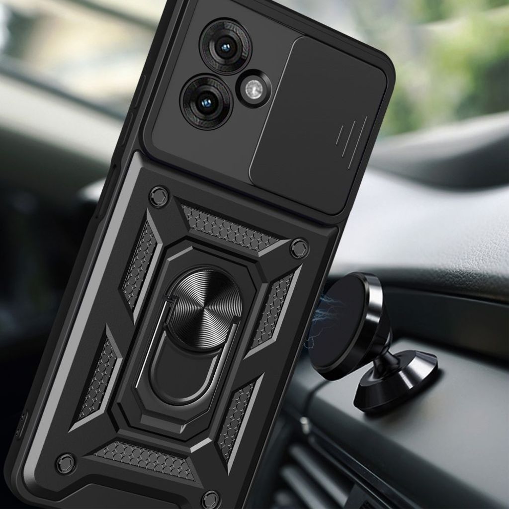 Tech-Protect CamShield Pro Skal till Motorola Moto G55 5G - Svart