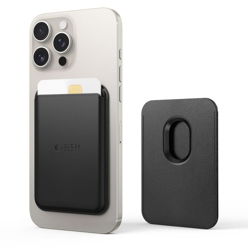 Tech-Protect MagWallet MagSafe korttikotelo – musta