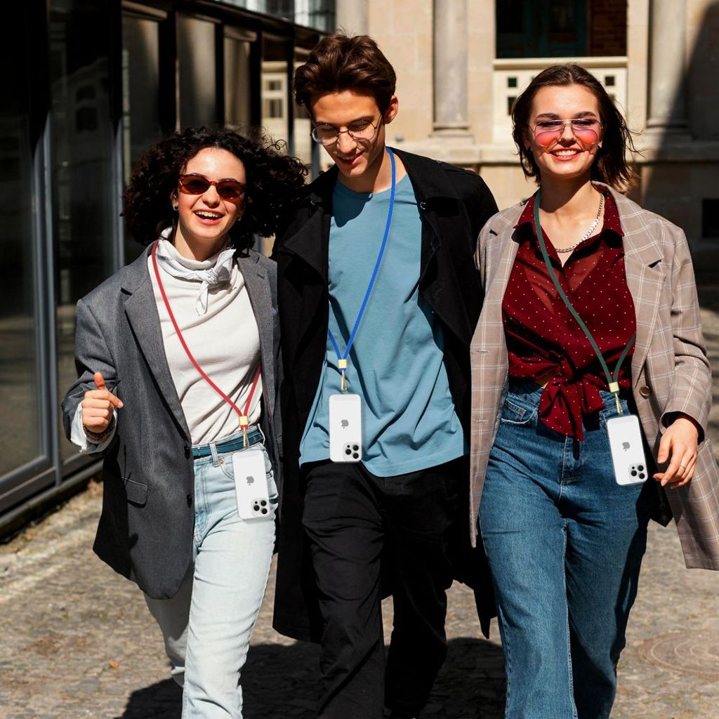 Tech-Protect C2S puhelinhihna crossbody – sininen