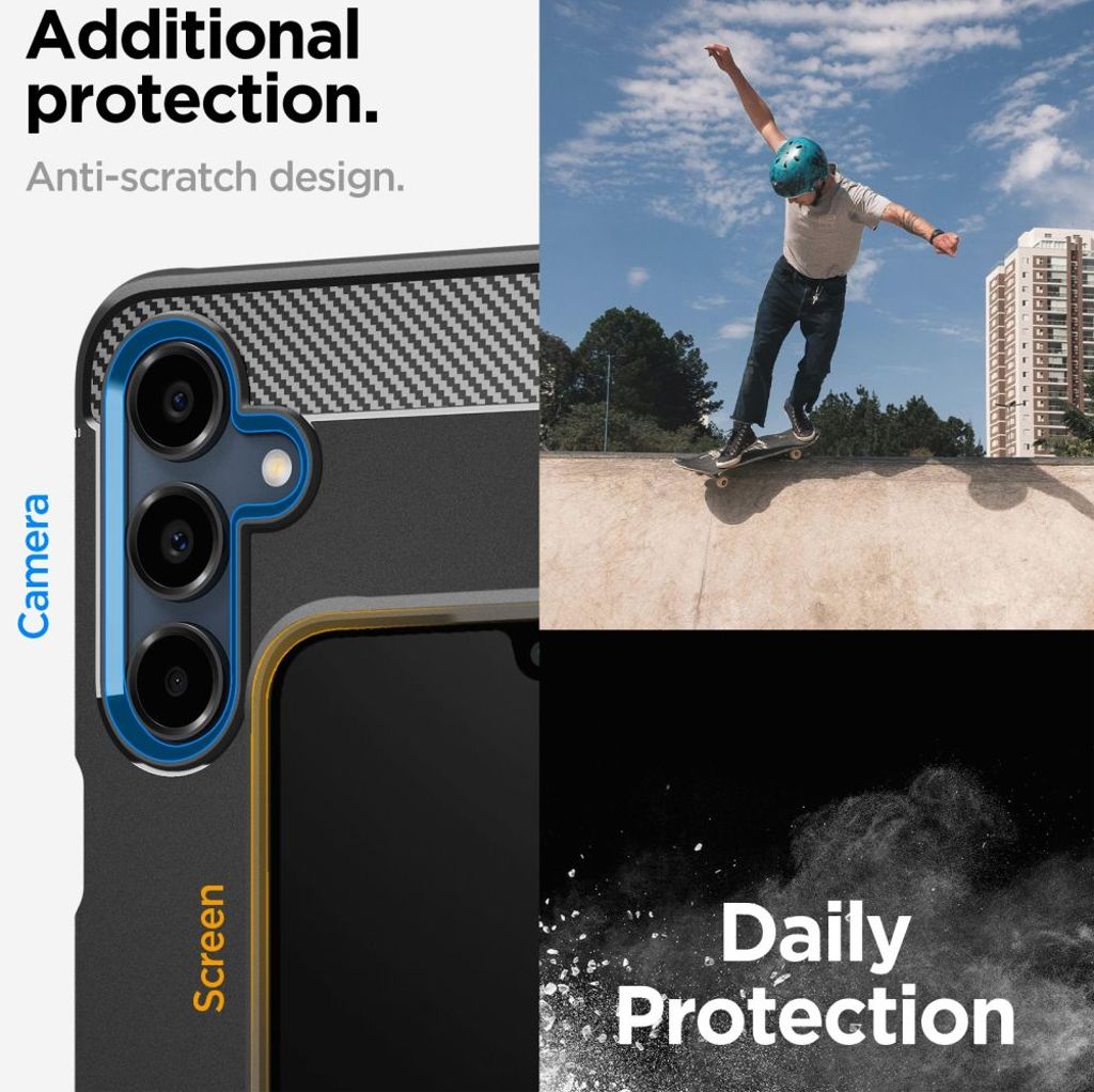 Spigen Rugged Armor Case Samsung Galaxy A16 4G/5G - Black