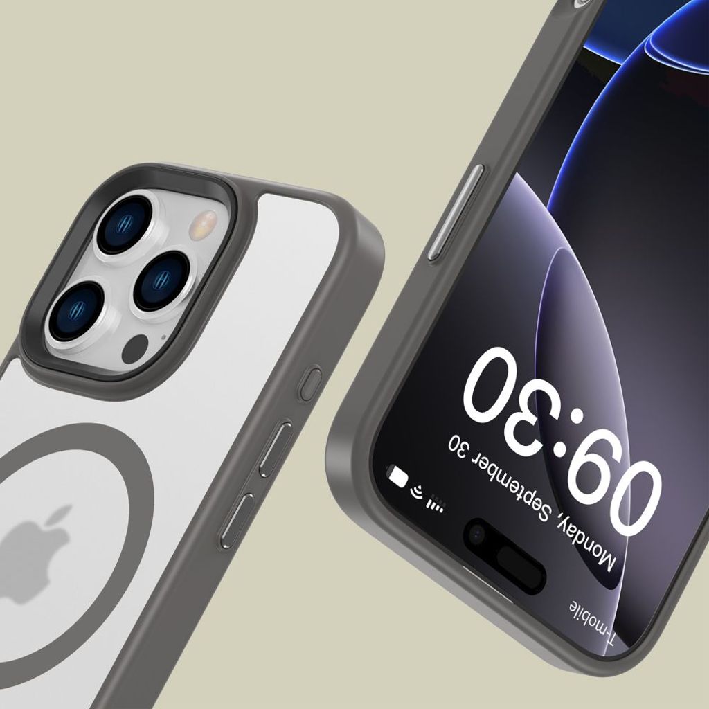 Tech-Protect MagMat MagSafe Deksel til iPhone 16 Pro - Titanium